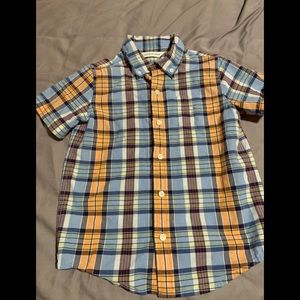 Janie and Jack short sleeved button down